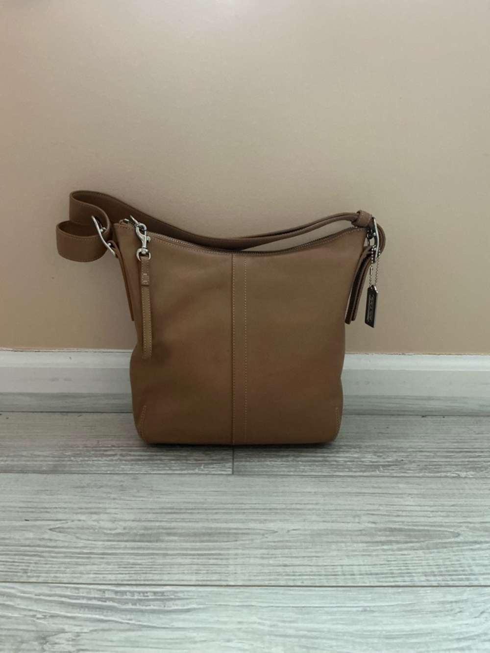 Coach Brown Leather Shoulder Bag